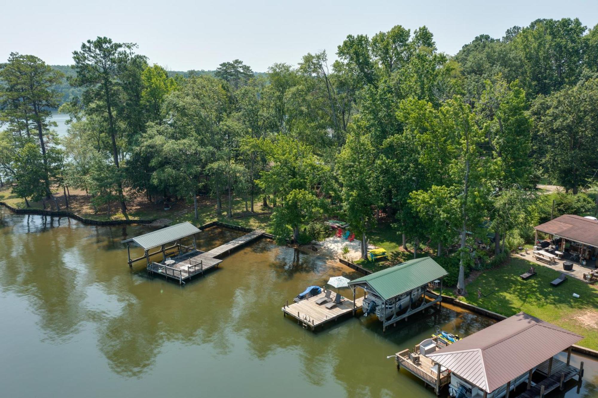 Lake Sinclair Crooked Creek Cottage With Fire Pit! Eatonton Luaran gambar