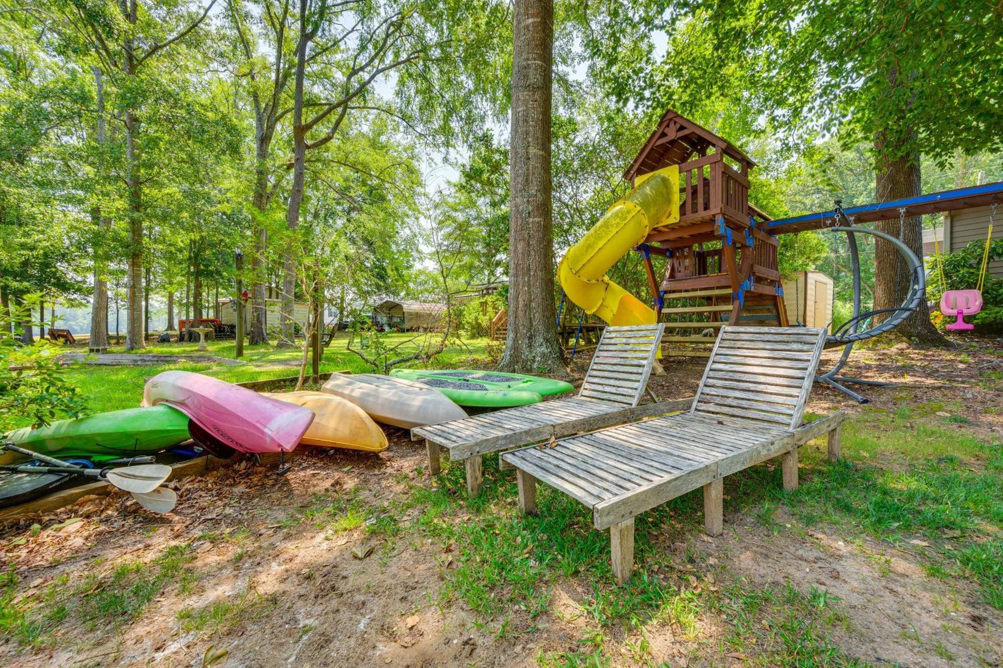 Lake Sinclair Crooked Creek Cottage With Fire Pit! Eatonton Luaran gambar