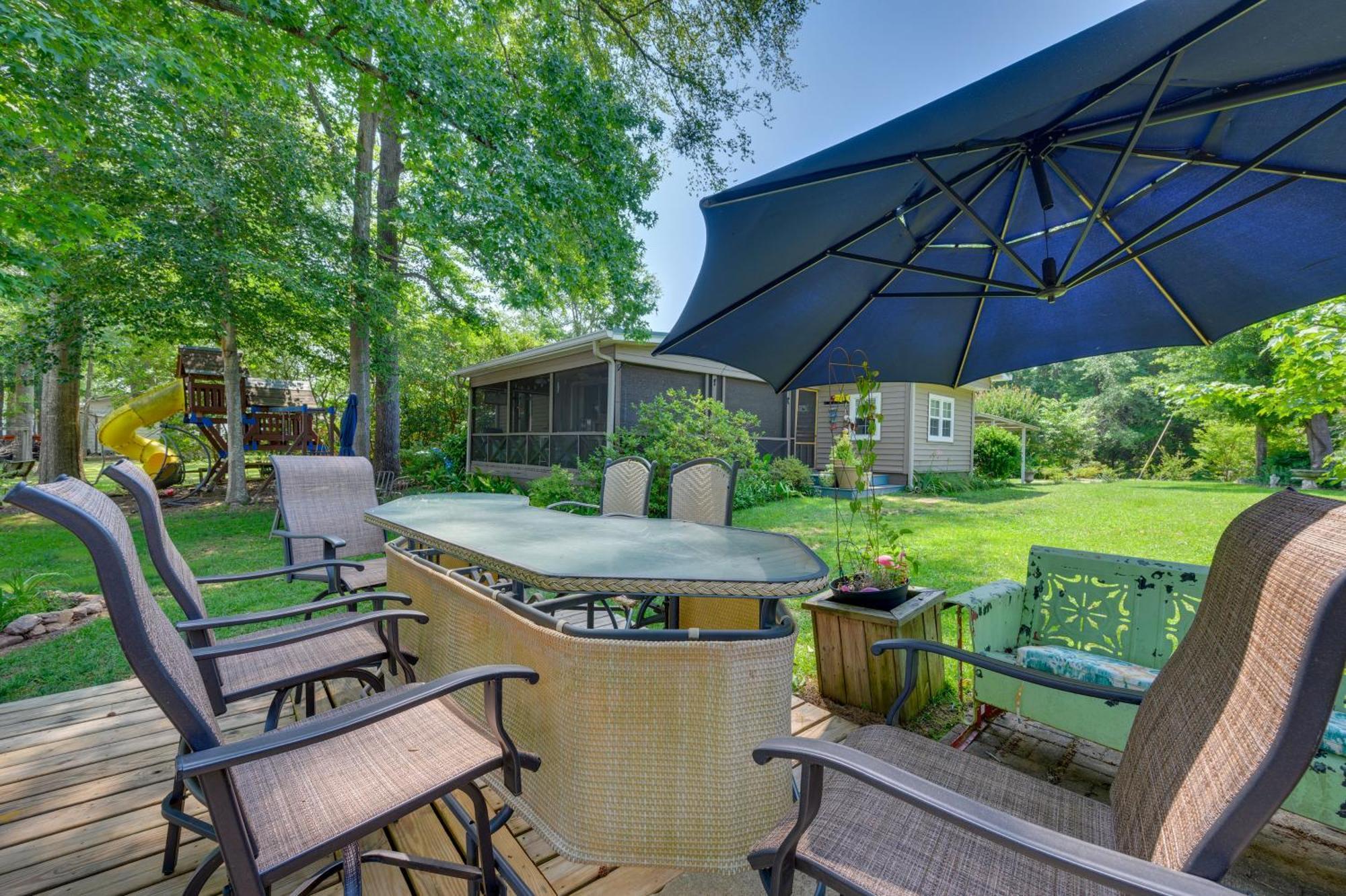 Lake Sinclair Crooked Creek Cottage With Fire Pit! Eatonton Luaran gambar