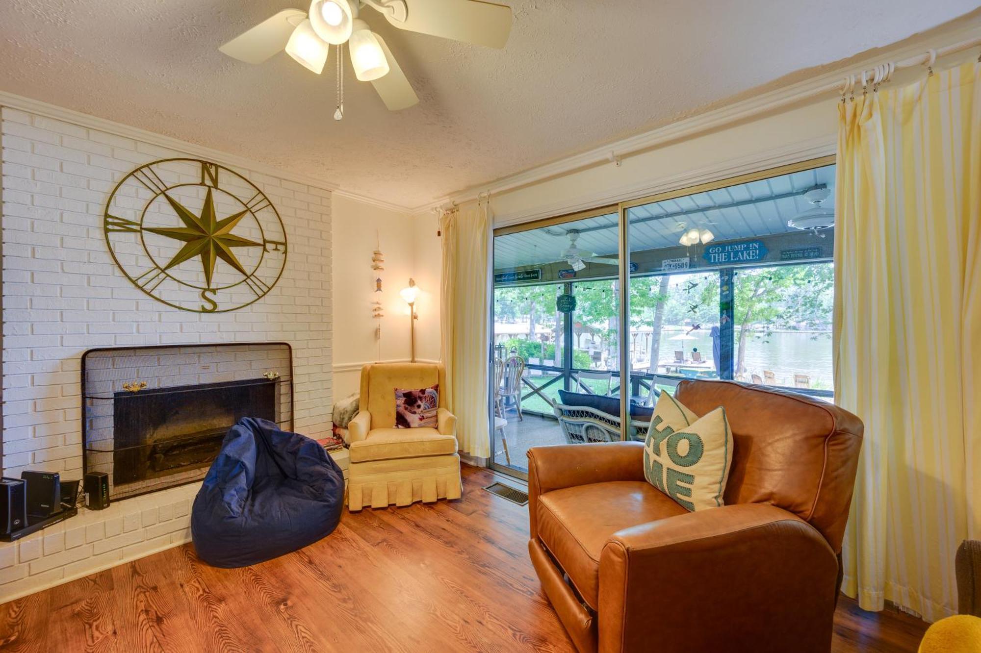 Lake Sinclair Crooked Creek Cottage With Fire Pit! Eatonton Luaran gambar