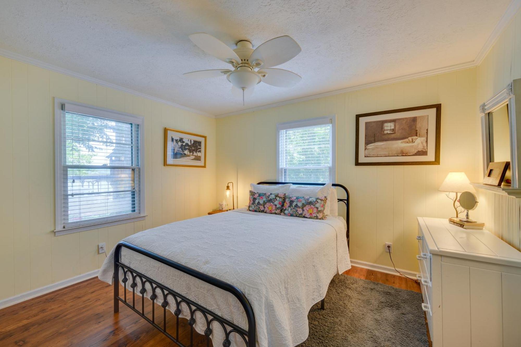Lake Sinclair Crooked Creek Cottage With Fire Pit! Eatonton Luaran gambar