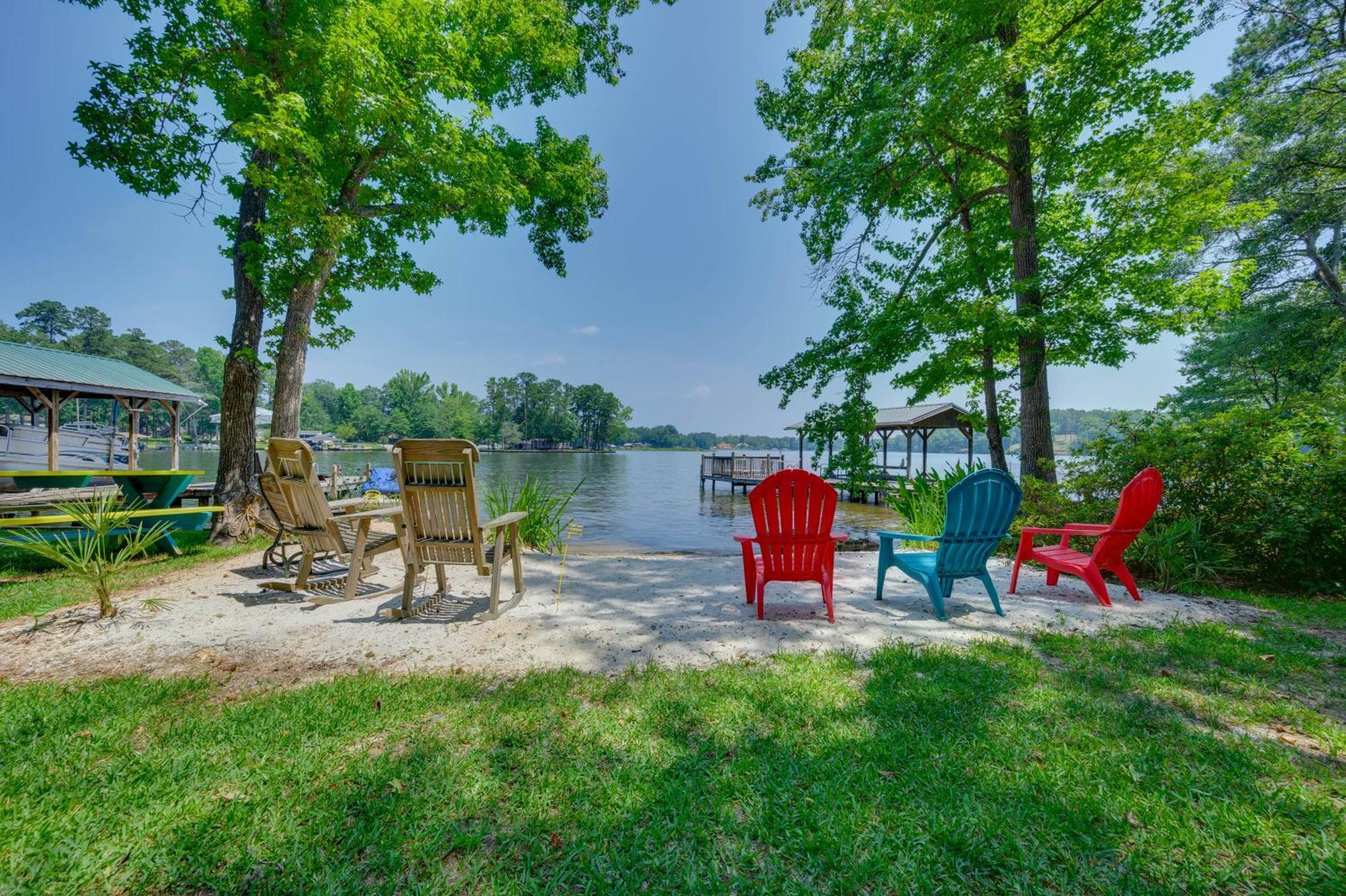 Lake Sinclair Crooked Creek Cottage With Fire Pit! Eatonton Luaran gambar